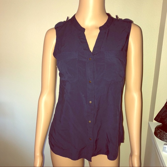 Blue banana republic top - Picture 1 of 5